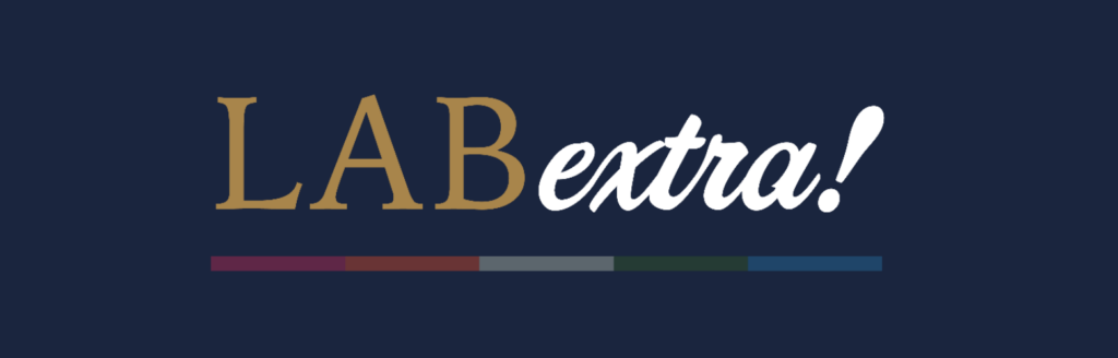 LABextra! Newsletter header