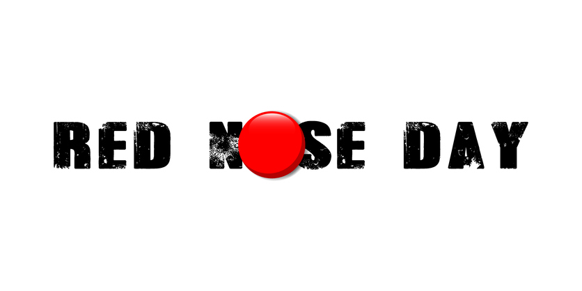 Red Nose Day graphic image.