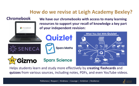 slides from the assembley